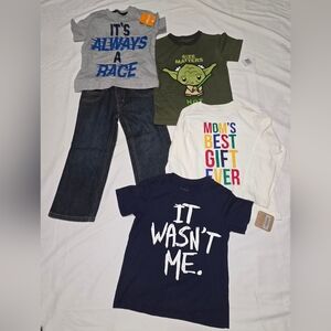 BOYS  CLOTHES BUNDLE OF FIVE
